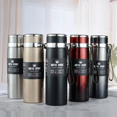 1000ML THERMAL VACUUM WATER BOTTLE