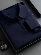 HEREN KNIT SWEATER MET KRAAG (HERFST/WINTER)