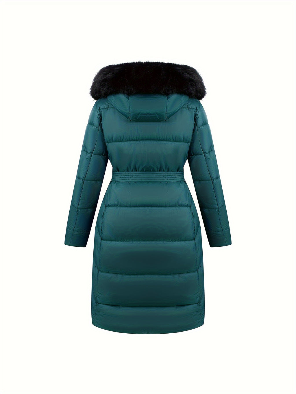 DAMES MID-LENGTH WINTERJAS MET CAPUCHON & RIEM