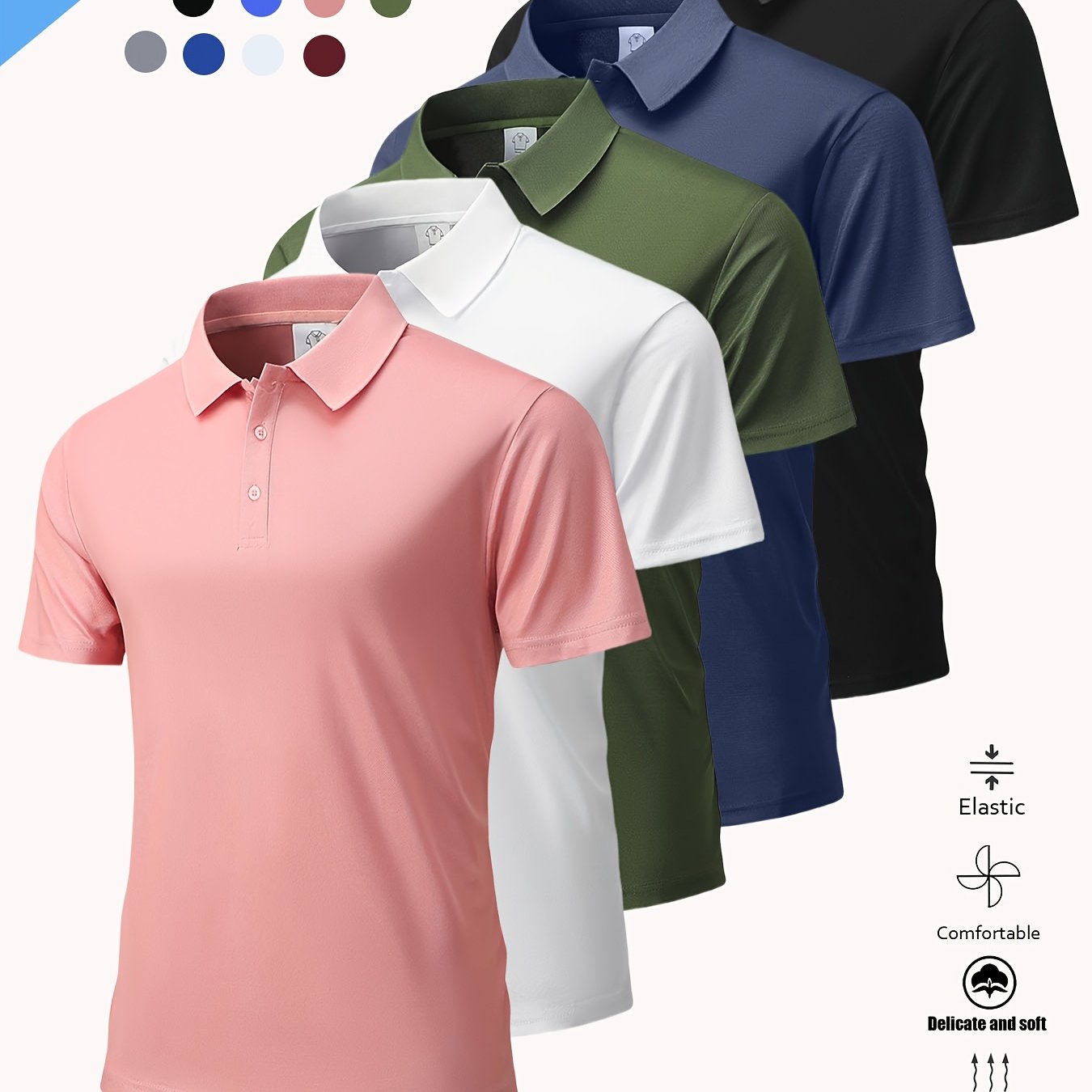 SOS STORE – HEREN POLO SHIRT KORTE MOUWEN