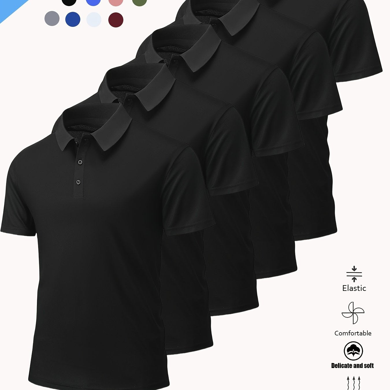 SOS STORE – HEREN POLO SHIRT KORTE MOUWEN