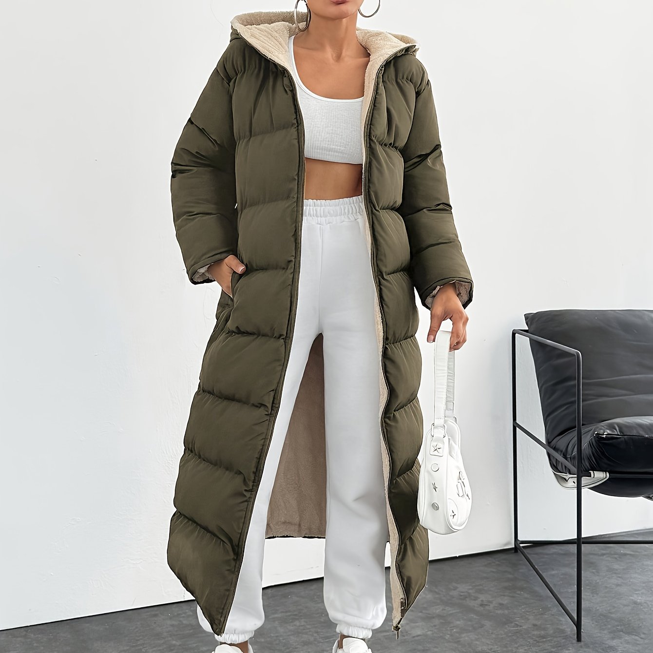 SOS STORE – ELEGANTE DAMES LANGE WINTERJAS&nbsp;