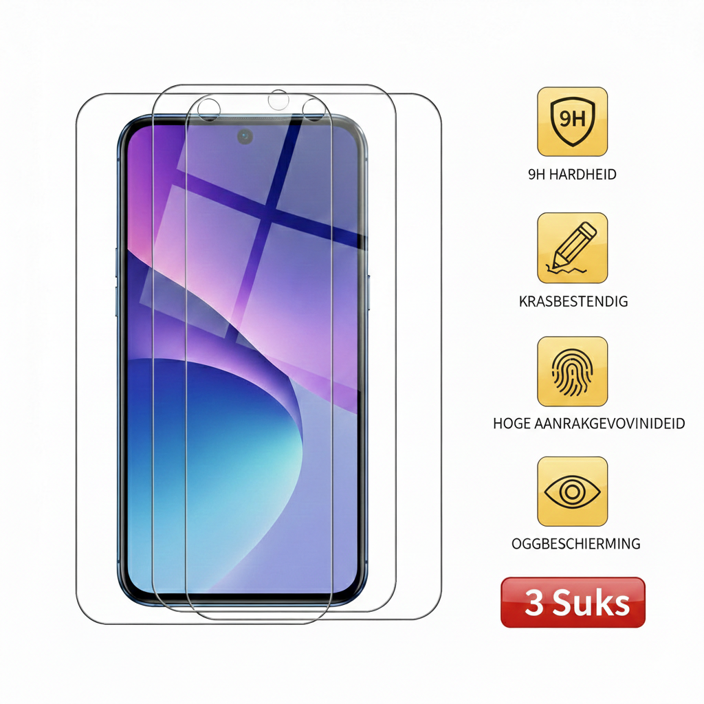 TEMPERED GLASS SCREENPROTECTOR (IPHONE)