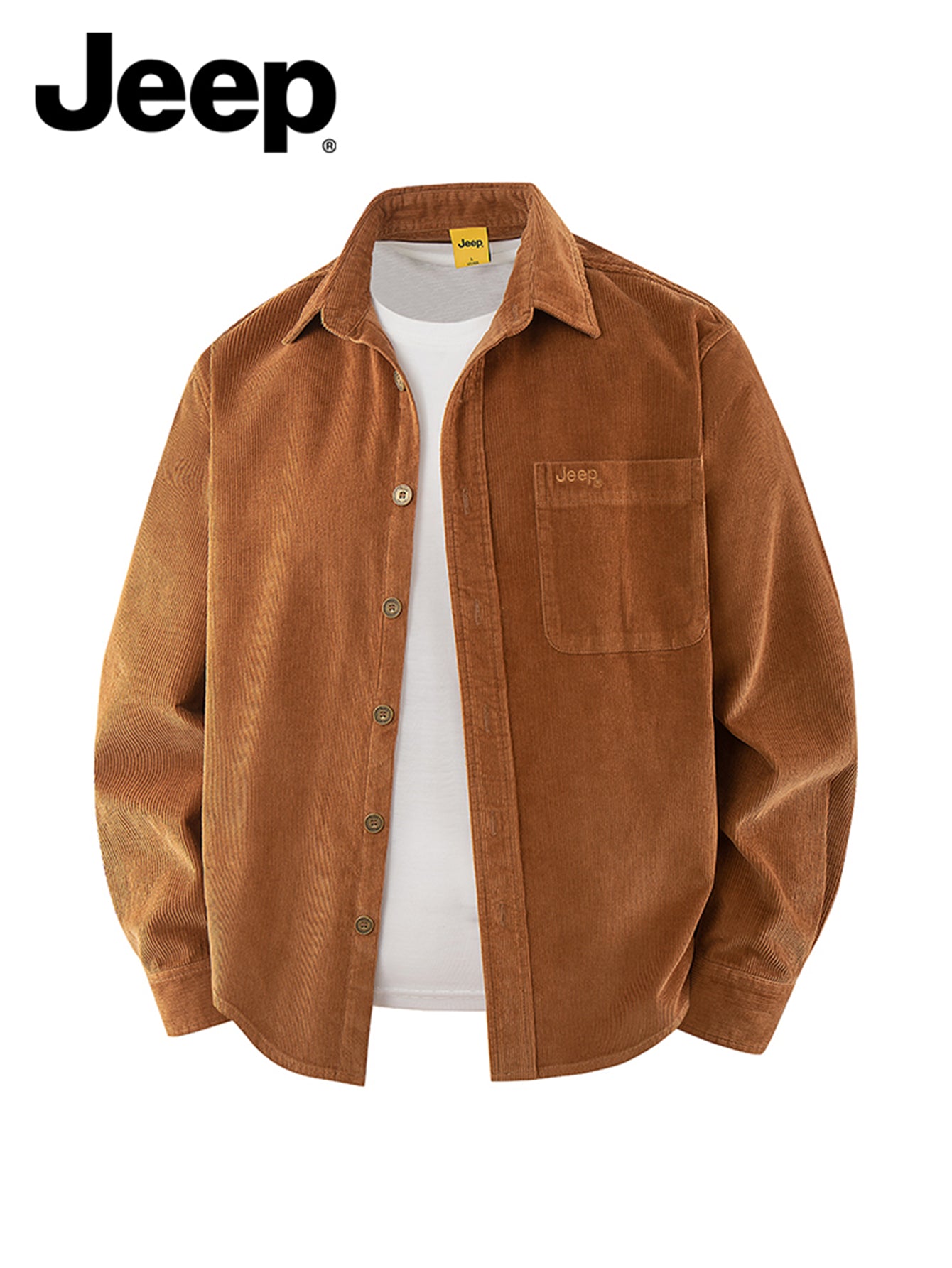 JEEP HEREN LONGSLEEVE SHIRT