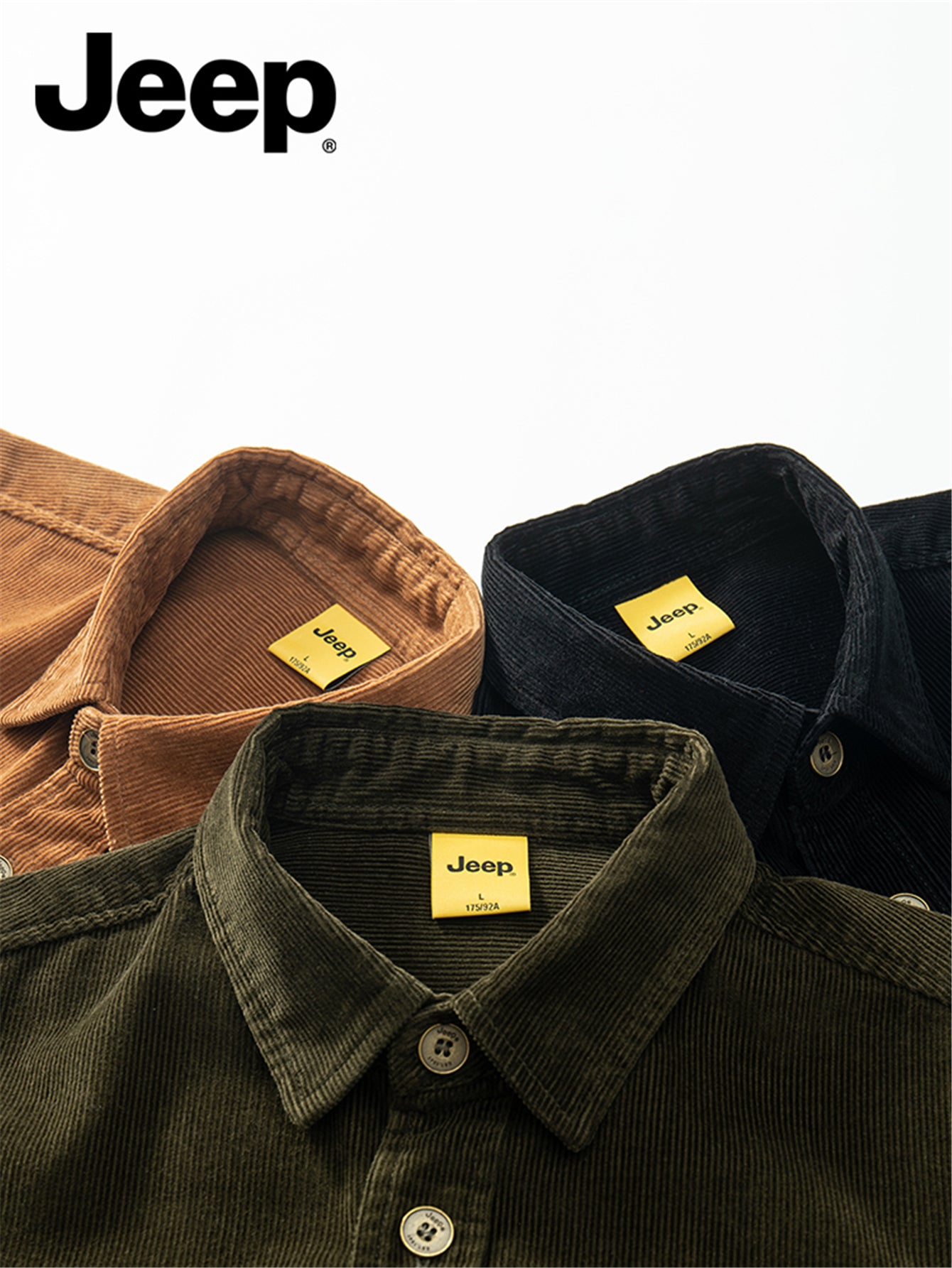 JEEP HEREN LONGSLEEVE SHIRT