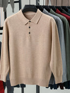 HEREN KNIT SWEATER MET KRAAG (HERFST/WINTER)