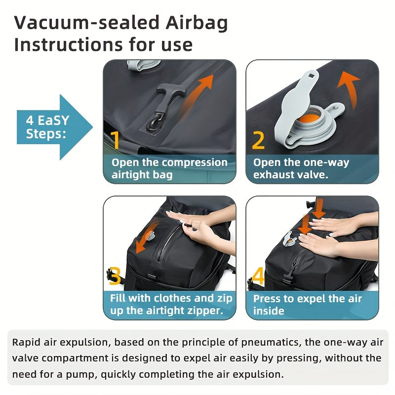 VACUUM COMPRESSIE RUGZAK (TRAVEL)