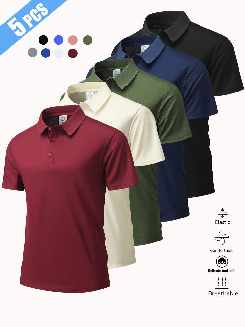 SOS STORE – HEREN POLO SHIRT KORTE MOUWEN
