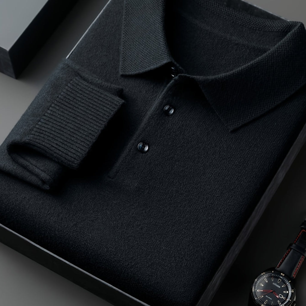 HEREN KNIT SWEATER MET KRAAG (HERFST/WINTER)