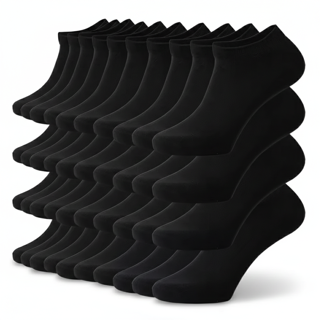 ENKELSOKKEN (10/20/40 PAAR)