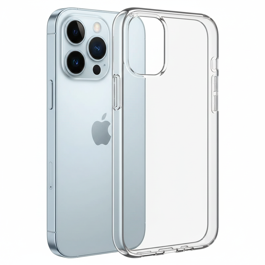 TRANSPARANTE IPHONE TELEFOONHOES (SHOCKPROOF)