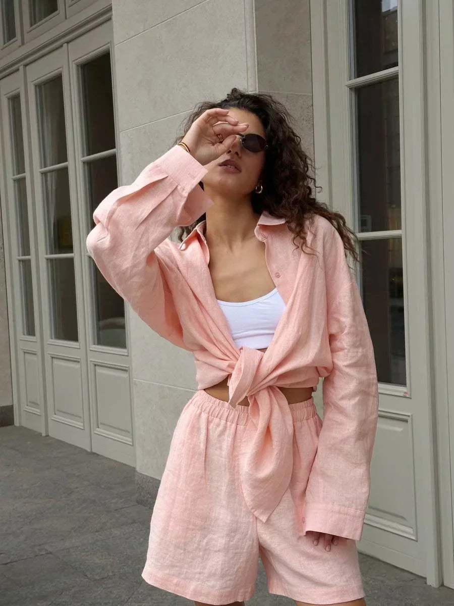 KATOENEN 2-DELIGE SET (DAMES)