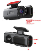 4K UHD DASHCAM MET WIFI & GPS (NIGHT VISION, 24U PARKING MODE)