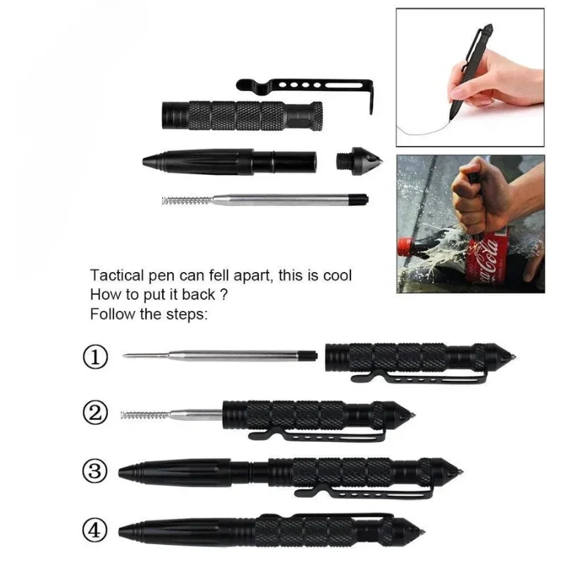 TACTISCHE NOOD PEN (SURVIVAL TOOL)