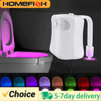 SENSOR TOILET LED NACHTLAMP (RGB)