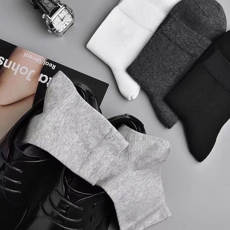 PREMIUM KATOENEN HERENSOKKEN (10 PAAR)