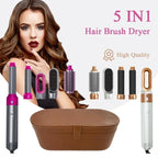 5 IN 1 HAARSTYLING FÖHN BORSTEL SET (IONISCH, HOT & COLD AIR)