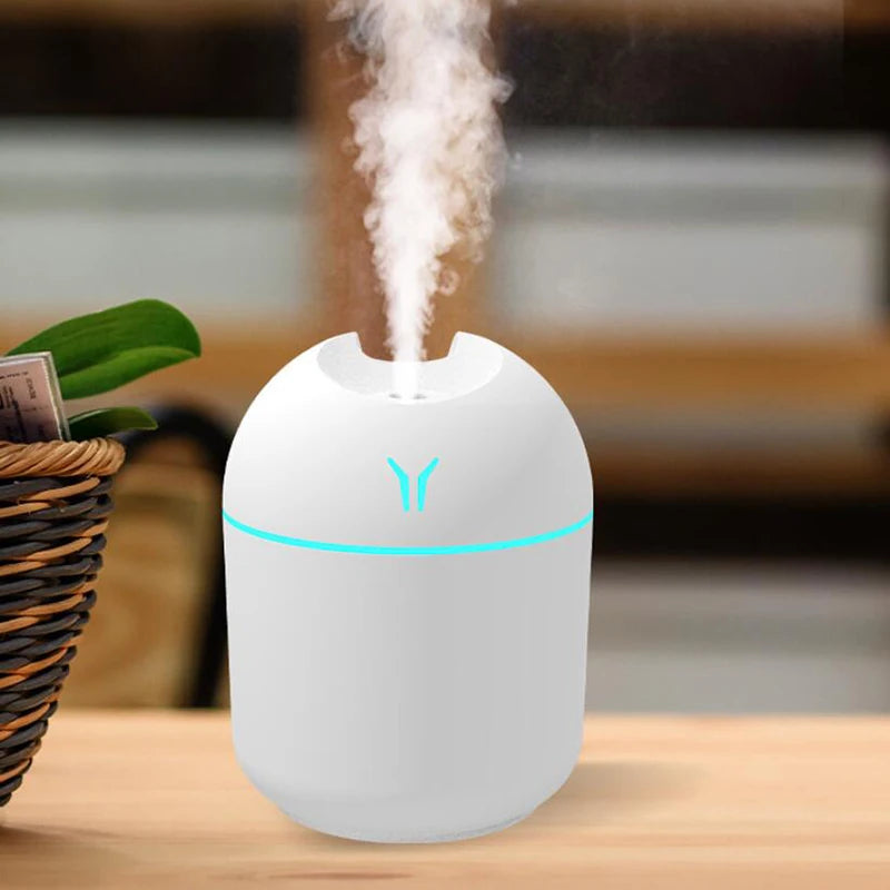 USB MINI AIR HUMIDIFIER & AROMA DIFFUSER (250ML)