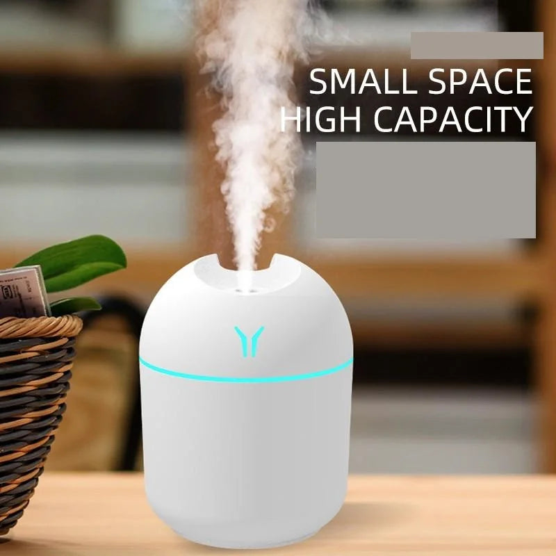 USB MINI AIR HUMIDIFIER & AROMA DIFFUSER (250ML)