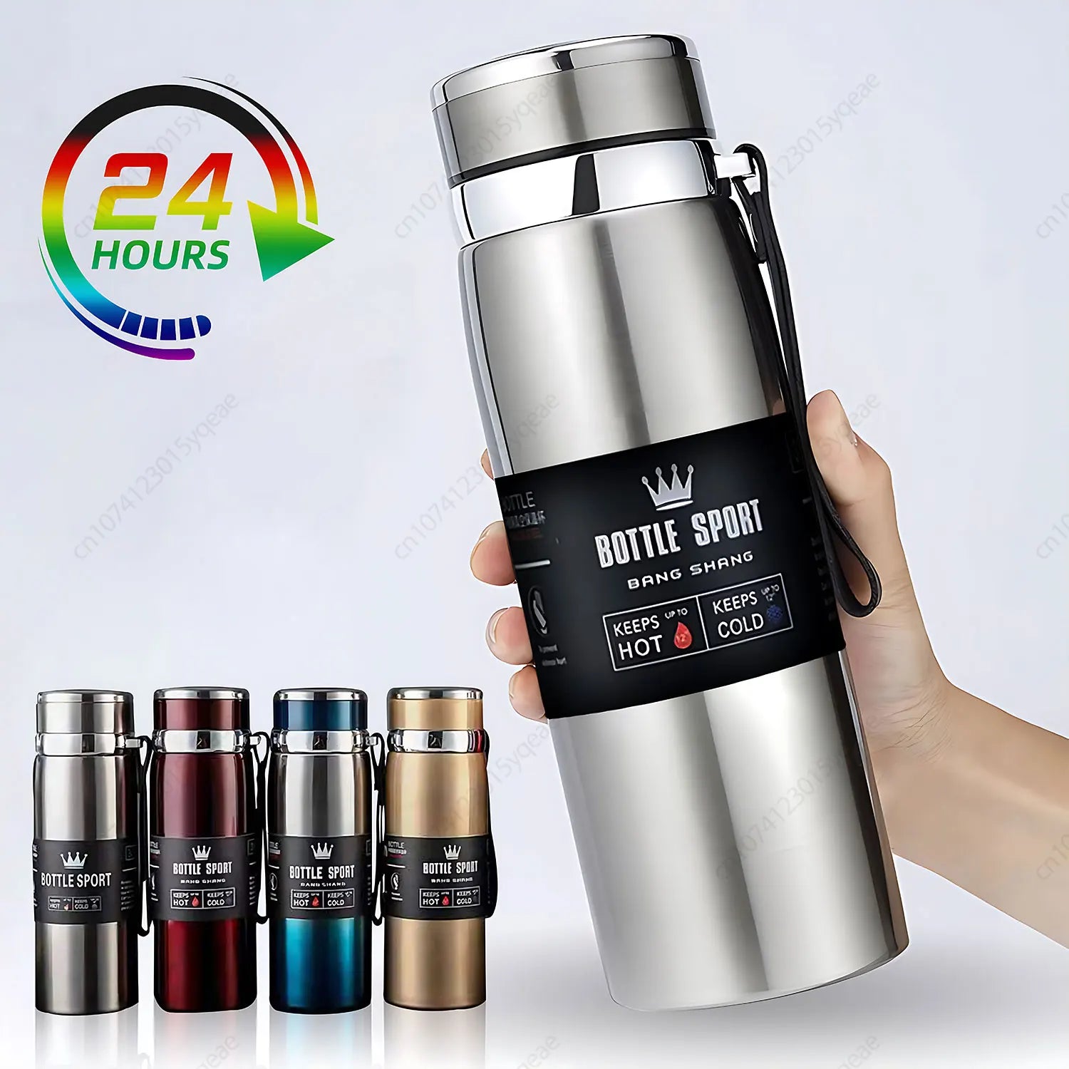 1000ML THERMAL VACUUM WATER BOTTLE