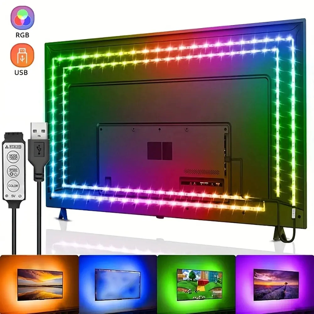 RGB LED TV STRIP (USB 5V BACKLIGHT)