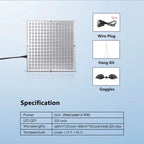 LED RED LIGHT THERAPY PANEL (225 LED)