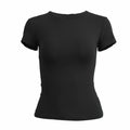 DAMES SLIM FIT T-SHIRT (KORTE MOUWEN, O-NECK )