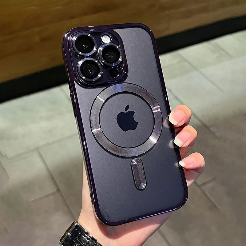 IPHONE MAGSAFE MAGNETIC CLEAR CASE (IPHONE)