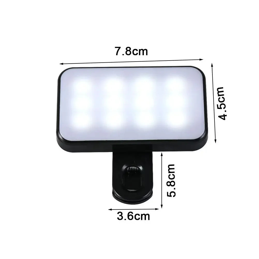 MINI CLIP-ON FILL LIGHT (OPLAADBAAR)