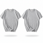 KATOENEN BASIC T-SHIRT (2 STUKS)