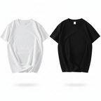 KATOENEN BASIC T-SHIRT (2 STUKS)