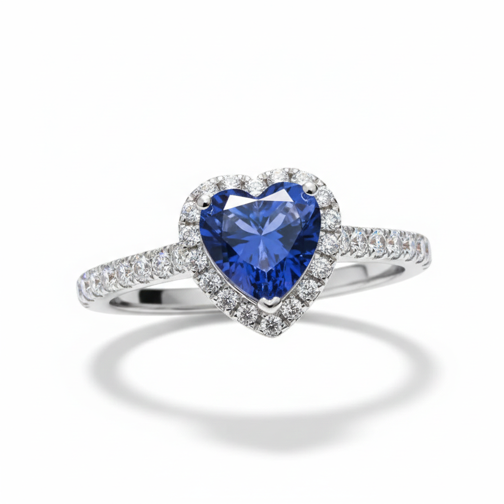 HART ZIRCON RING (DAMES)