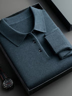 HEREN KNIT SWEATER MET KRAAG (HERFST/WINTER)