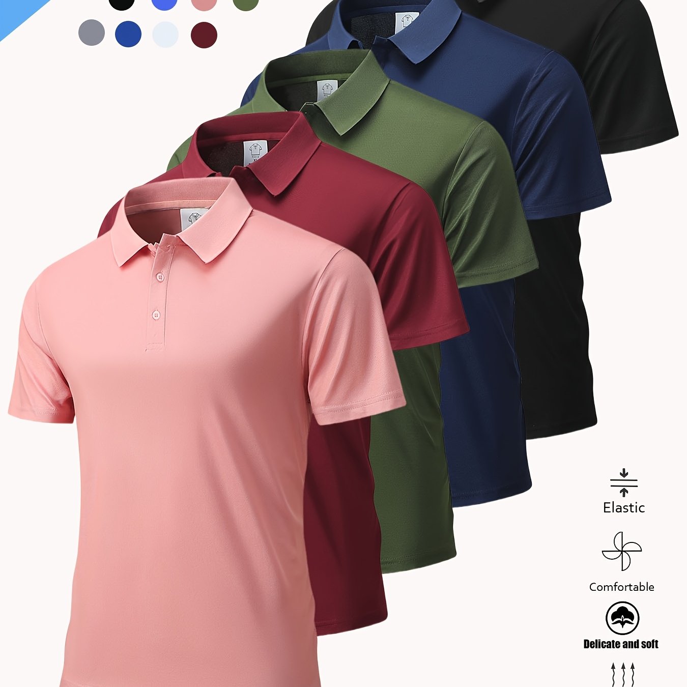 SOS STORE – HEREN POLO SHIRT KORTE MOUWEN