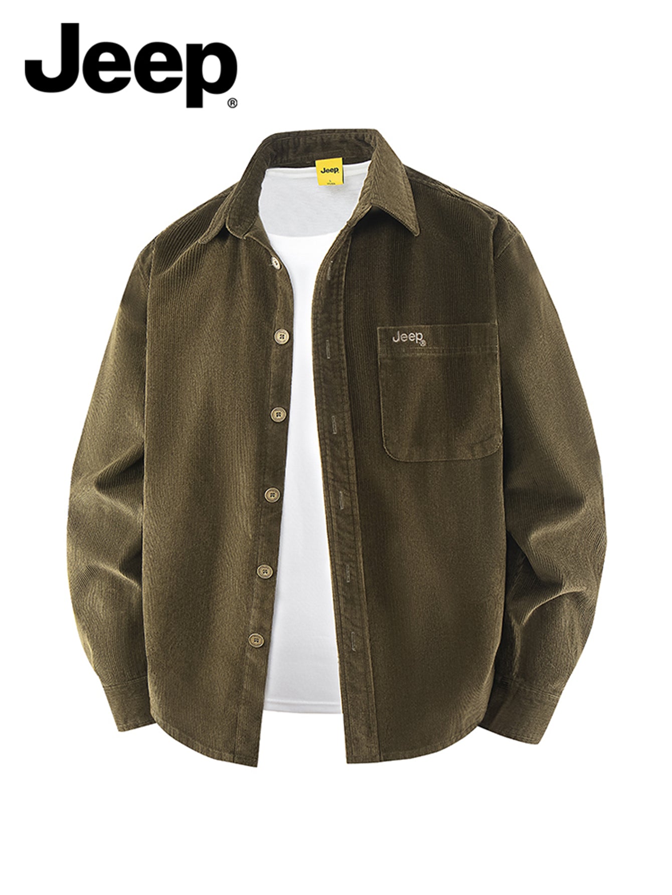 JEEP HEREN LONGSLEEVE SHIRT