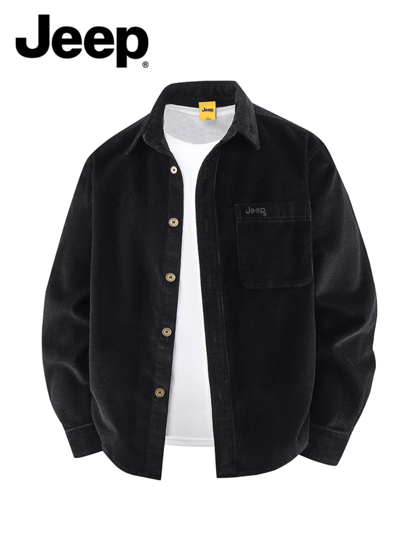 JEEP HEREN LONGSLEEVE SHIRT