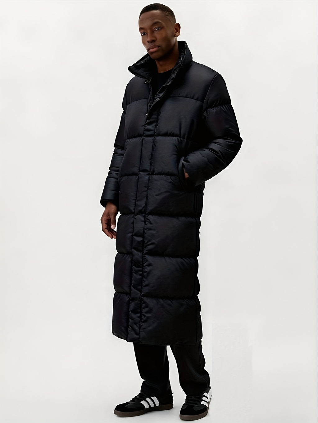 HEREN LANGE GEVOERDE WINTERJAS