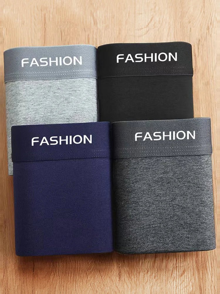 Heren Boxershorts 4 Stuks - Comfort Fit - SOS STORE