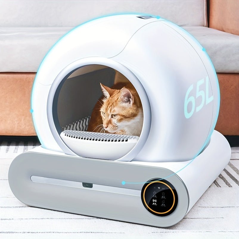 SOS STORE | Automatische Kattenbak – 65L (Wi - Fi) - SOS STORE