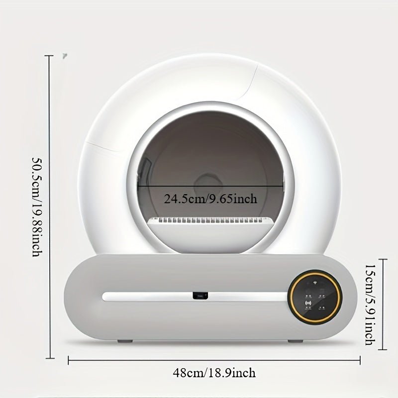 SOS STORE | Automatische Kattenbak – 65L (Wi - Fi) - SOS STORE