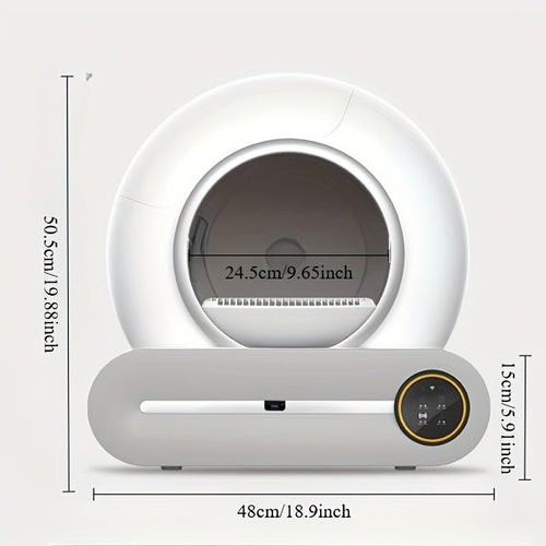 SOS STORE | Automatische Kattenbak – 65L (Wi - Fi) - SOS STORE