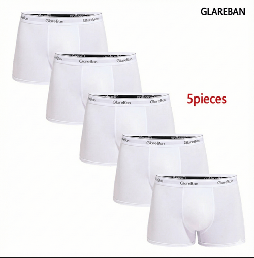 SOS STORE Boxershorts 5 - Stuks | Katoen | Wit - SOS STORE