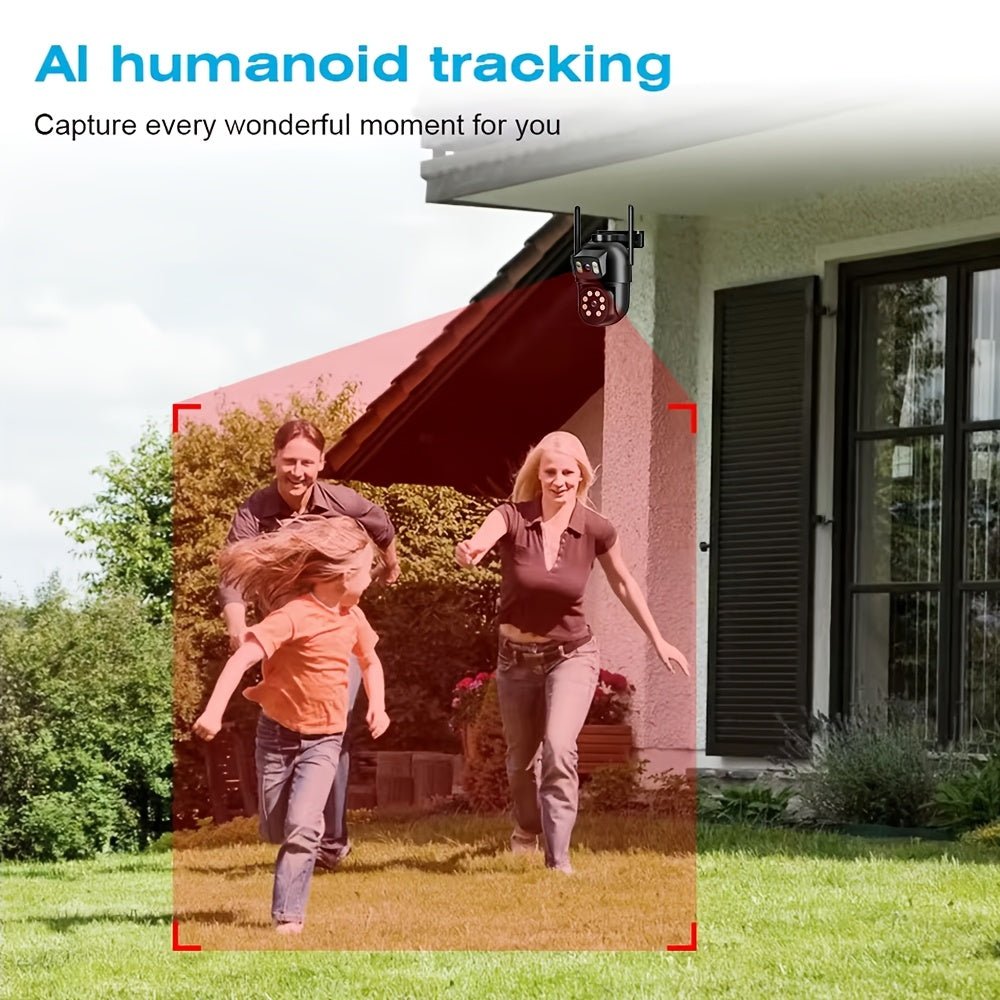 SOS STORE | Draadloze Beveiligingscamera Dual Lens - SOS STORE