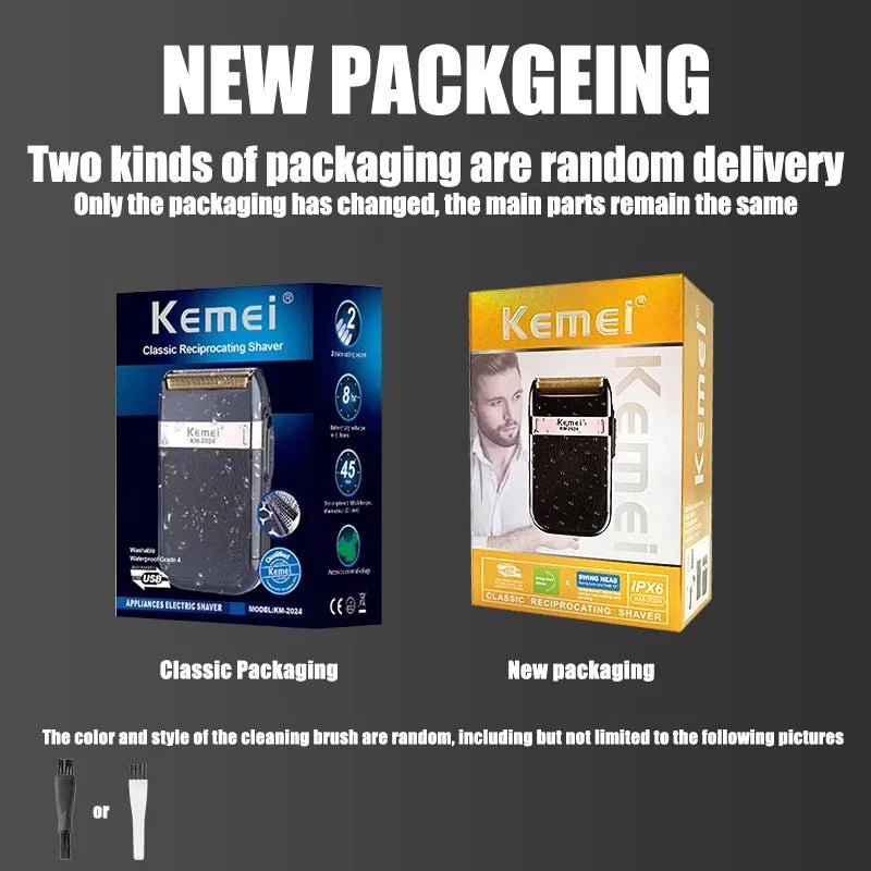 SOS STORE | ELEKTRISCH SCHEERAPPARAAT (USB – DUBBEL MES) - SOS STORE