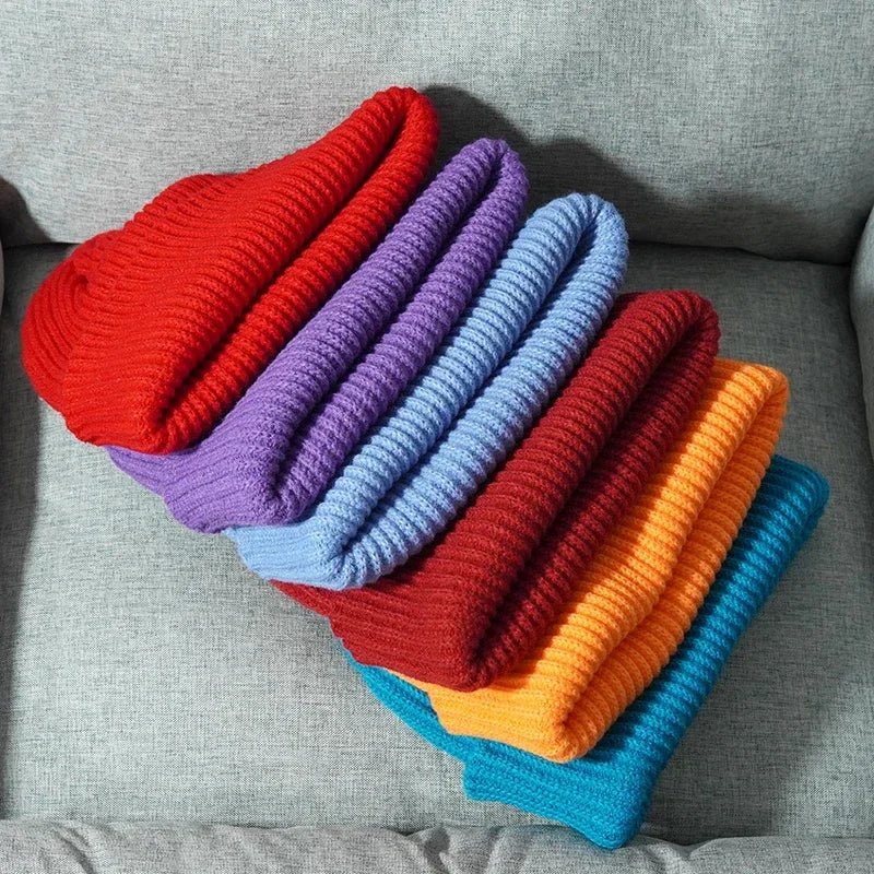 SOS STORE | GEBREIDE BEANIE (UNISEX) - SOS STORE