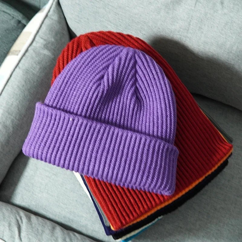 SOS STORE | GEBREIDE BEANIE (UNISEX) - SOS STORE