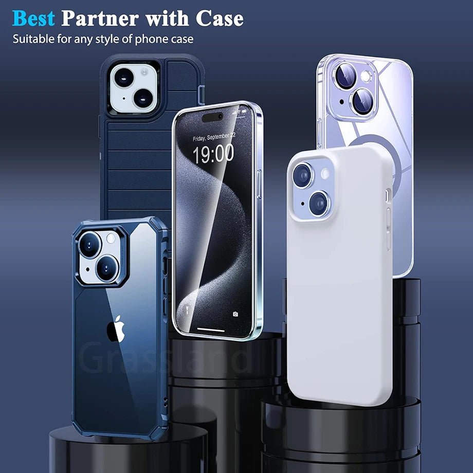 SOS STORE | IPHONE GEHARD GLAS SCREEN PROTECTOR (4 STUKS) - SOS STORE