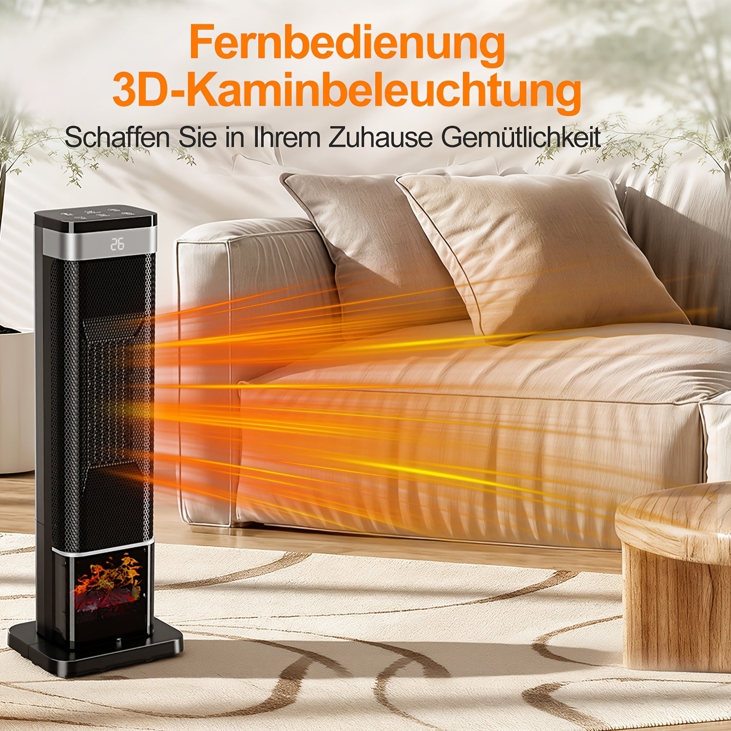 SOS STORE | Keramische Elektrische Kachel 2000W - SOS STORE