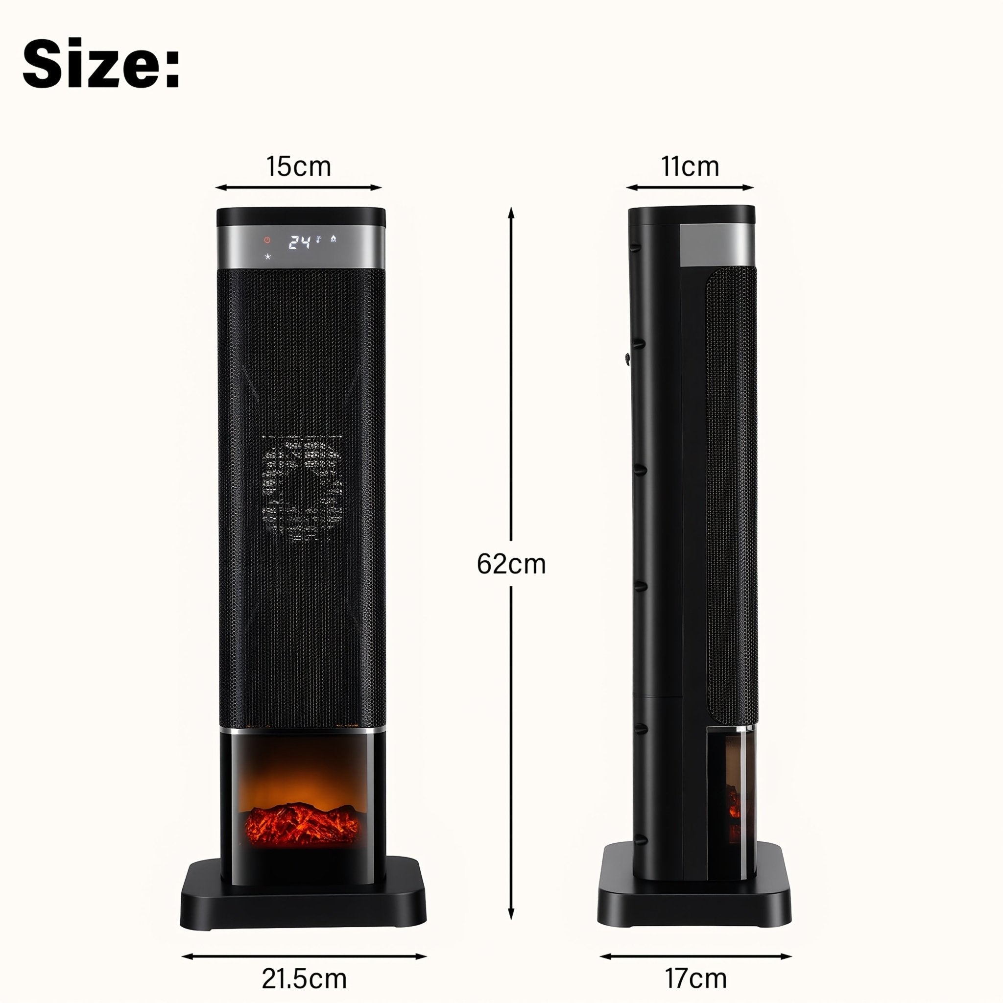 SOS STORE | Keramische Elektrische Kachel 2000W - SOS STORE