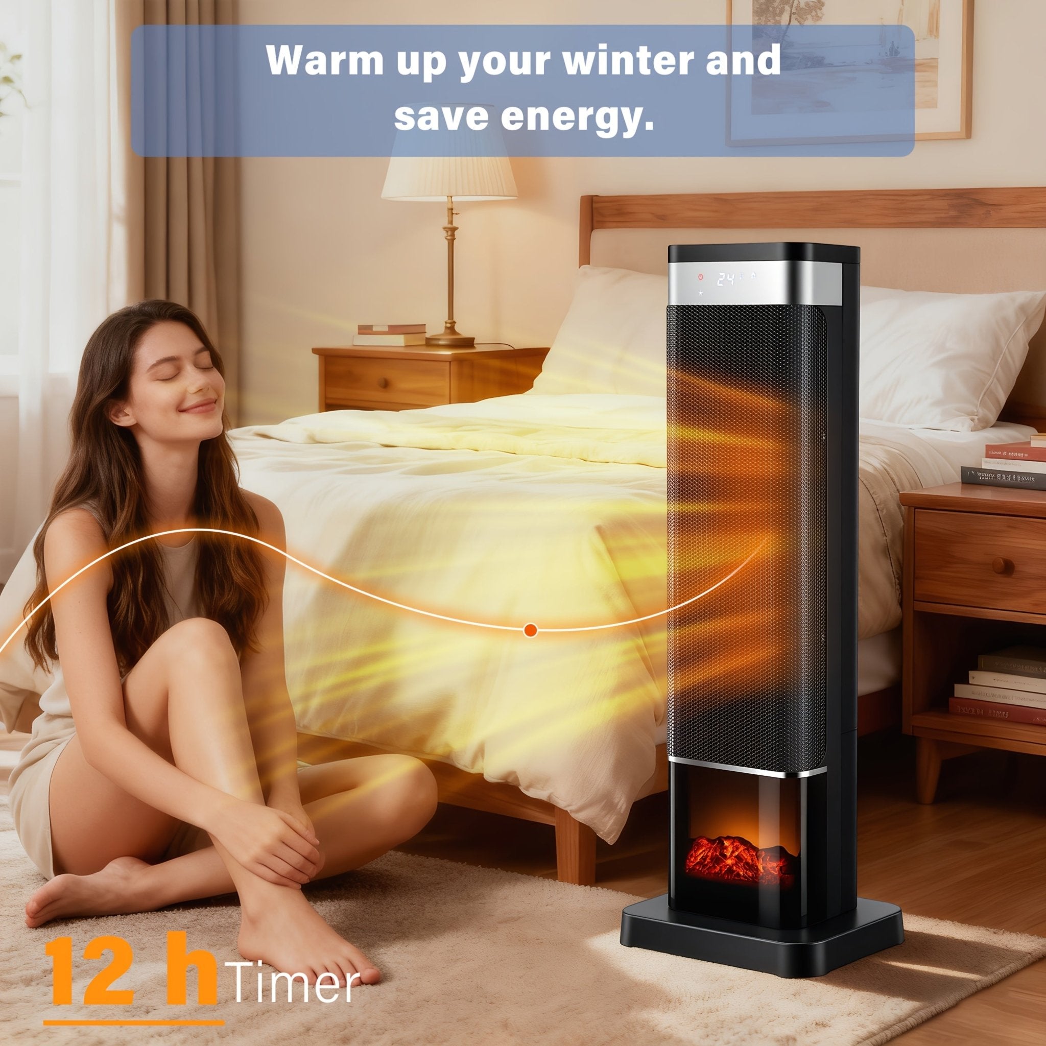 SOS STORE | Keramische Elektrische Kachel 2000W - SOS STORE